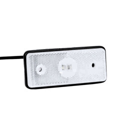 Obrysová lampa bílá