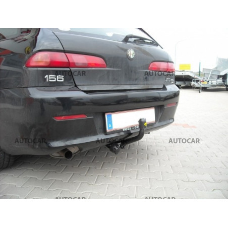 Ťažné zariadenie pre ALFA 156 Sportwagon - Combi - skrutkový systém - od 2000 do 2005/02 Ťažné zariadenie pre ALFA 156 Sportwagon - Combi - skrutkový systém - od 2000 do 2005/02
