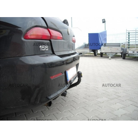 Ťažné zariadenie pre ALFA 156 Sportwagon - Combi - skrutkový systém - od 2000 do 2005/02 Ťažné zariadenie pre ALFA 156 Sportwagon - Combi - skrutkový systém - od 2000 do 2005/02