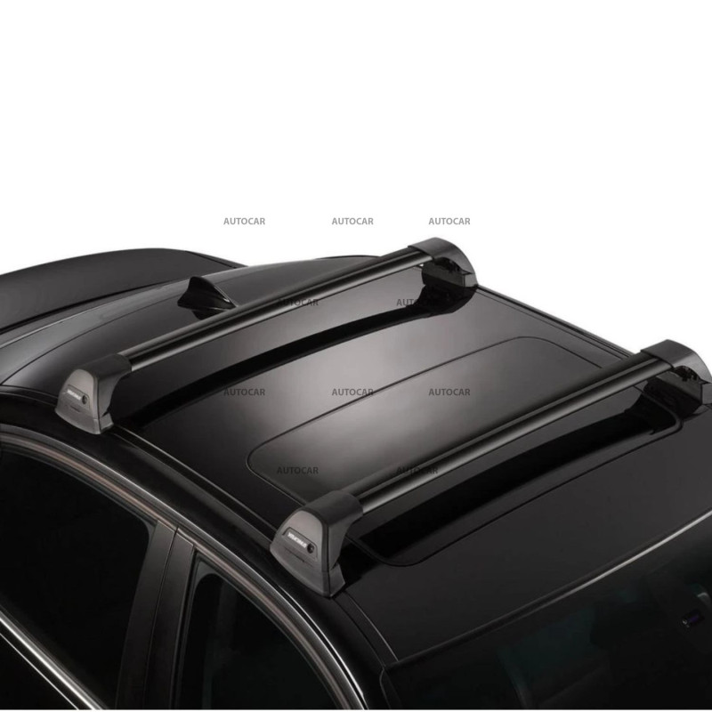 Strešný nosič Yakima FlushBar pre Suzuki Celerio (2015 – ...) – holá strecha