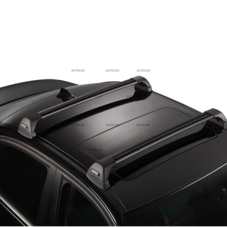 Strešný nosič Yakima FlushBar pre Suzuki Celerio (2015 – ...) – holá strecha
