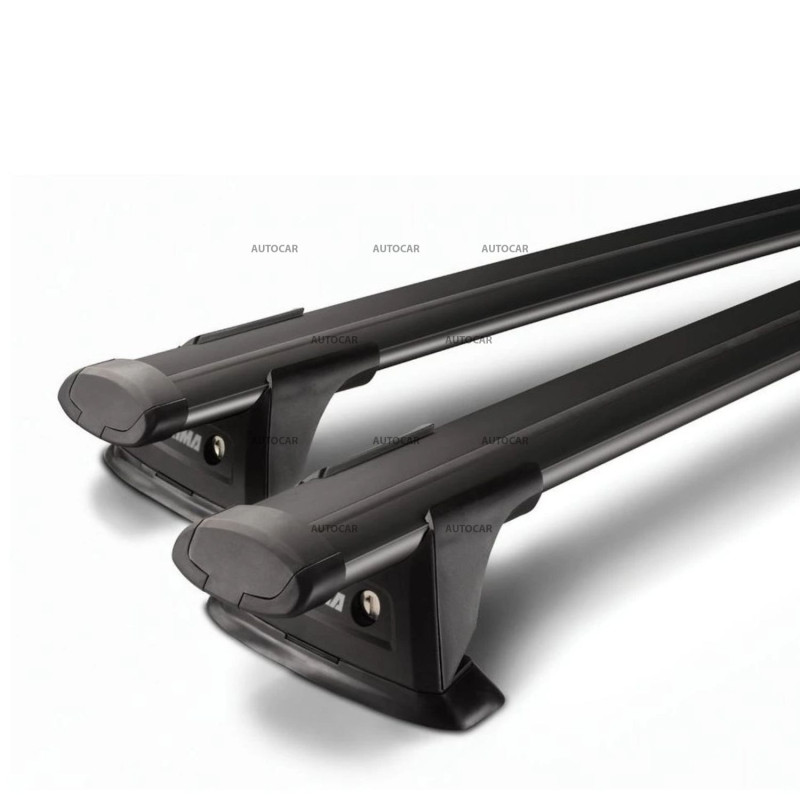 Střešní nosič YAKIMA ThruBar pro Mazda 5 (2004 – 2010) – klasické střešní lyžiny