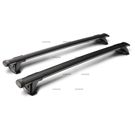 Střešní nosič YAKIMA ThruBar pro Mazda 5 (2004 – 2010) – klasické střešní lyžiny