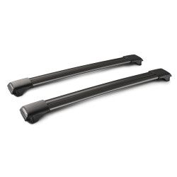 Střešní nosič YAKIMA RailBar pro Mazda 5 (2004 – 2010) – klasické střešní lyžiny
