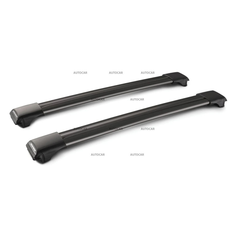 Střešní nosič YAKIMA RailBar pro Mazda 5 (2004 – 2010) – klasické střešní lyžiny