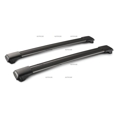 Střešní nosič YAKIMA RailBar pro Mazda 5 (2004 – 2010) – klasické střešní lyžiny