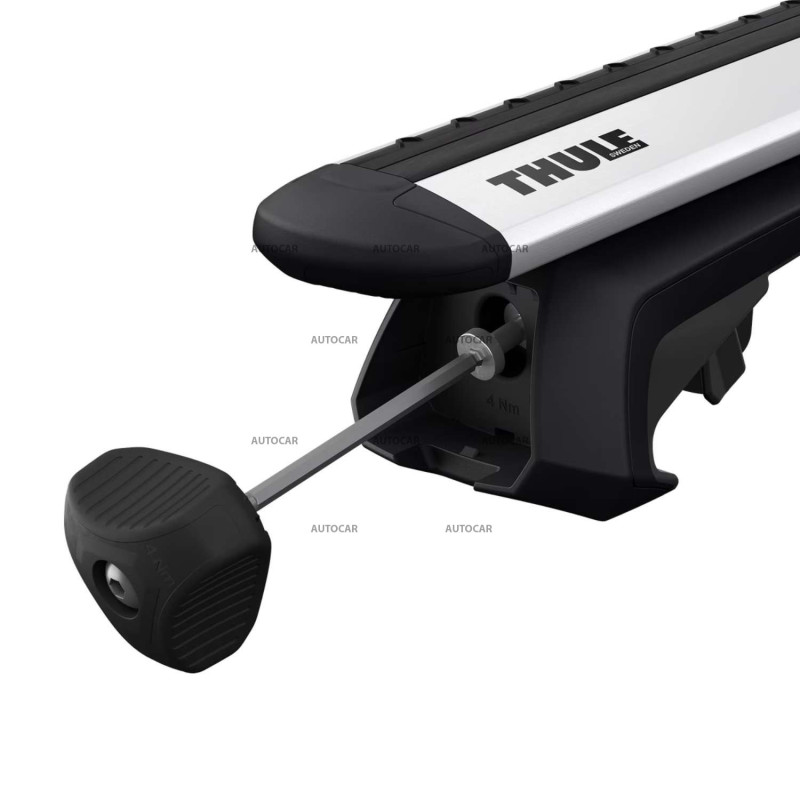 Střešní nosič THULE WingBar Evo pro Mazda 5 (2004 – 2010) – klasické střešní ližiny