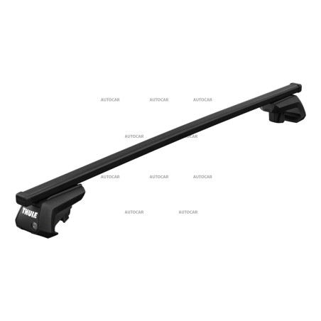 Střešní nosič THULE SquareBar Evo pro Mazda 5 (2004 – 2010) – klasické střešní ližiny