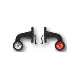 Fajka LED kratka lomená