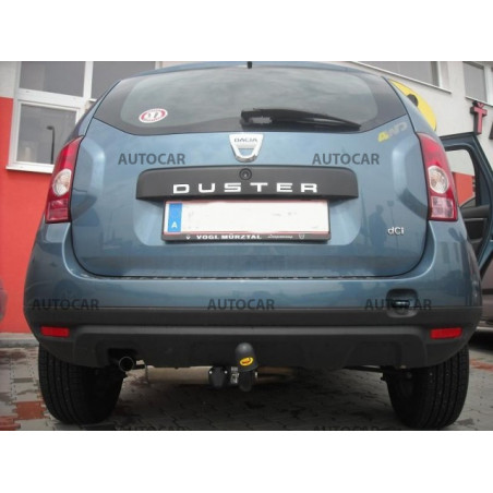 Ťažné zariadenie pre DUSTER - SUV 2/4 WD - skrutkový systém - od 2010 do Ťažné zariadenie pre DUSTER - SUV 2/4 WD - skrutkový systém - od 2010 do