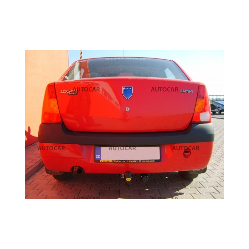 Tažné zařízení pro Dacia LOGAN - 4 dv. - šroubový systém