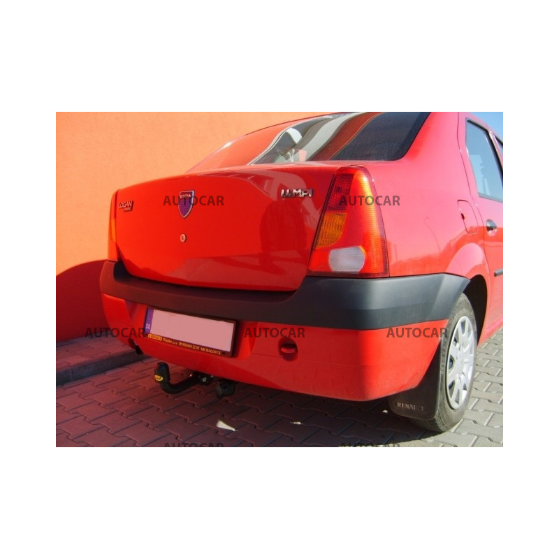 Tažné zařízení pro Dacia LOGAN - 4 dv. - šroubový systém
