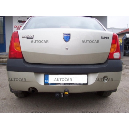 Tažné zařízení pro Dacia LOGAN - 4 dv. - šroubový systém Tažné zařízení pro Dacia LOGAN - 4 dv. - šroubový systém