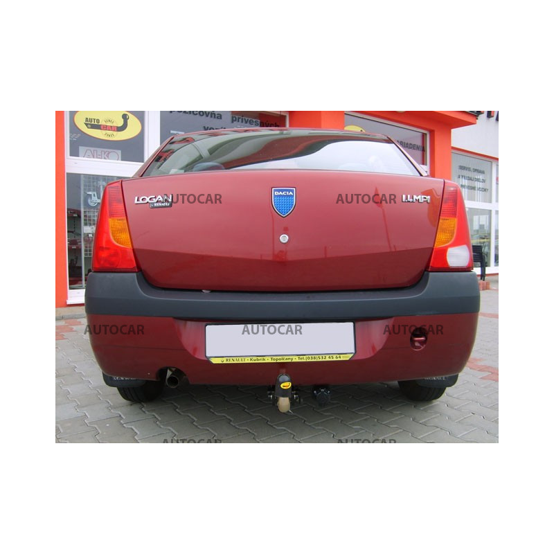 Tažné zařízení pro Dacia LOGAN - 4 dv. - odnímatelný bajonetový systém