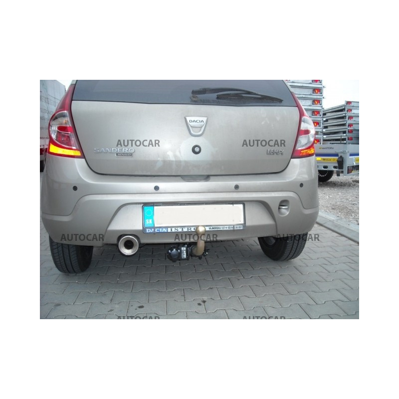 Tažné zařízení pro Dacia SANDERO - 5 dv. - odnímatelný bajonetový systém