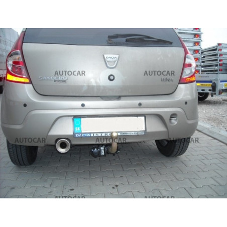 Tažné zařízení pro Dacia SANDERO - 5 dv. - odnímatelný bajonetový systém Tažné zařízení pro Dacia SANDERO - 5 dv. - odnímatelný bajonetový systém