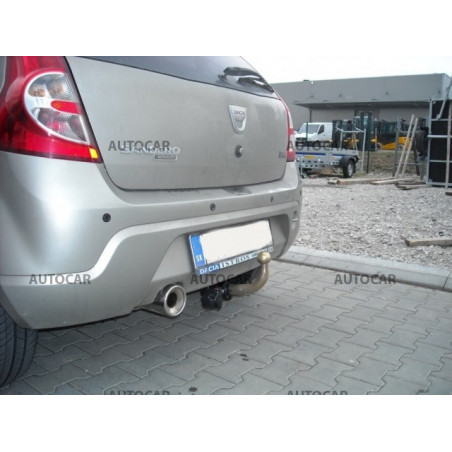 Tažné zařízení pro Dacia SANDERO - 5 dv. - odnímatelný bajonetový systém Tažné zařízení pro Dacia SANDERO - 5 dv. - odnímatelný bajonetový systém