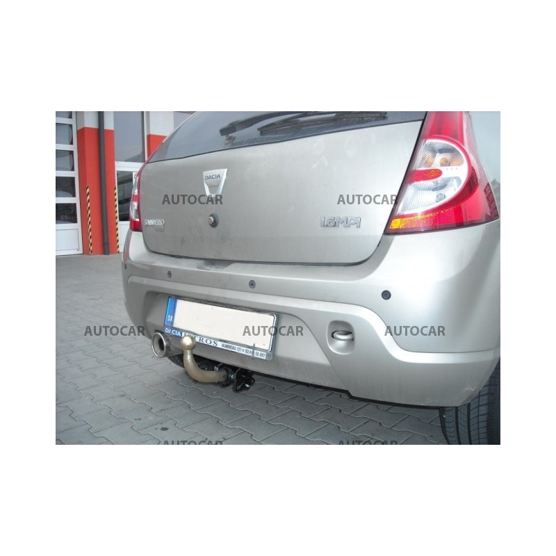 Tažné zařízení pro Dacia SANDERO - 5 dv. - odnímatelný bajonetový systém