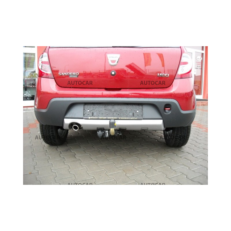 Tažné zařízení pro Dacia SANDERO - STEPWAY - odnímatelný bajonetový systém