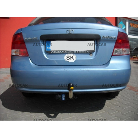 Ťažné zariadenie pre KALOS - 4dv. - automatický systém - od 2002 do Ťažné zariadenie pre KALOS - 4dv. - automatický systém - od 2002 do