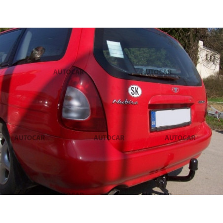 Ťažné zariadenie pre NUBIRA - Combi - skrutkový systém - od 1998/02 do 2003 Ťažné zariadenie pre NUBIRA - Combi - skrutkový systém - od 1998/02 do 2003