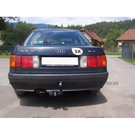 Ťažné zariadenie pre 80 - 4dv., nie Quattro, (89, 89 Q, 8 A, B3) - skrutkový systém - od 1986/09 do 1991/08 Ťažné zariadenie pre 80 - 4dv., nie Quattro, (89, 89 Q, 8 A, B3) - skrutkový systém - od 1986/09 do 1991/08