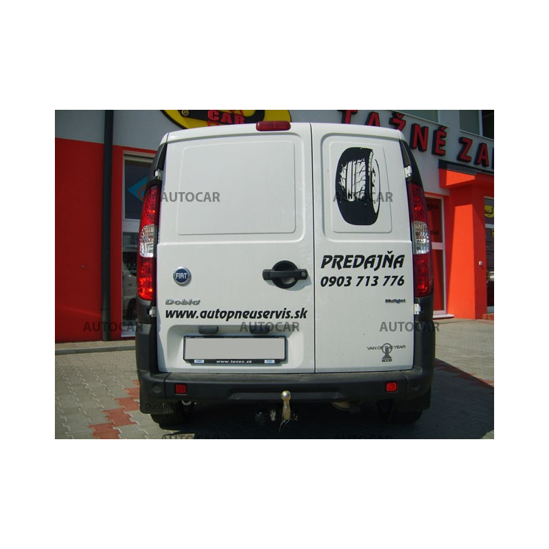 Ťažné zariadenie pre DOBLO - Pick Up, (119, 223) - automatický systém - od 2000 do 2009