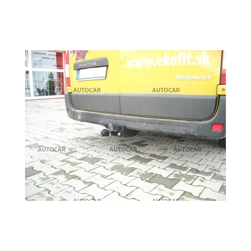 Ťažné zariadenie pre MASTER - valník,výškovo polohovať.guľa - pevný systém - od 1998 do 