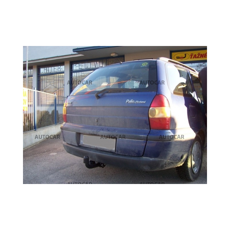 Ťažné zariadenie pre PALIO - WEEKEND - Combi, (178 DX. G 1 A) - skrutkový systém - od 1998 do 2001