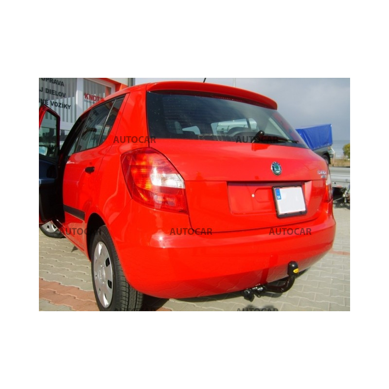 Tažné zařízení pro Škoda FABIA II. - 5 dv. - odnímatelný bajonetový systém