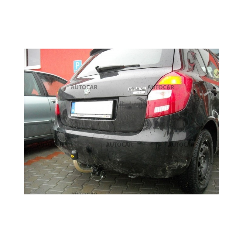 Tažné zařízení pro Škoda FABIA II. - 5 dv. - odnímatelný bajonetový systém