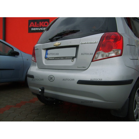 Ťažné zariadenie pre AVEO - 3/5 dv - skrutkový systém - od 2002 do Ťažné zariadenie pre AVEO - 3/5 dv - skrutkový systém - od 2002 do