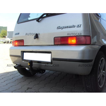 Ťažné zariadenie pre CINQUECENTO - 3dv. - skrutkový systém - od 1992 do 1998 Ťažné zariadenie pre CINQUECENTO - 3dv. - skrutkový systém - od 1992 do 1998