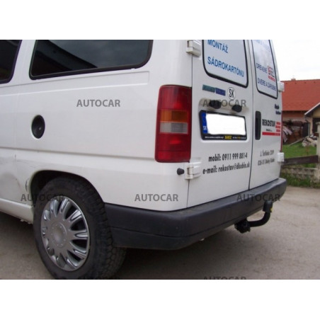 Ťažné zariadenie pre SCUDO - dodávka, (220 L, 220 P) - skrutkový systém - od 1994 do 2006 Ťažné zariadenie pre SCUDO - dodávka, (220 L, 220 P) - skrutkový systém - od 1994 do 2006