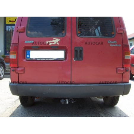 Ťažné zariadenie pre SCUDO - dodávka, (220 L, 220 P) - skrutkový systém - od 1994 do 2006 Ťažné zariadenie pre SCUDO - dodávka, (220 L, 220 P) - skrutkový systém - od 1994 do 2006