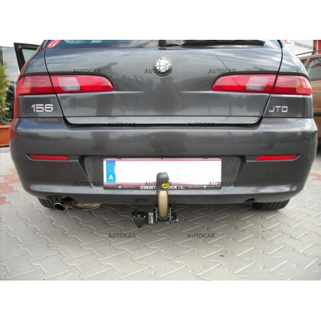 Ťažné zariadenie pre ALFA 156 - 4dv. - automatický systém - od 1997 do 2005/02 Ťažné zariadenie pre ALFA 156 - 4dv. - automatický systém - od 1997 do 2005/02