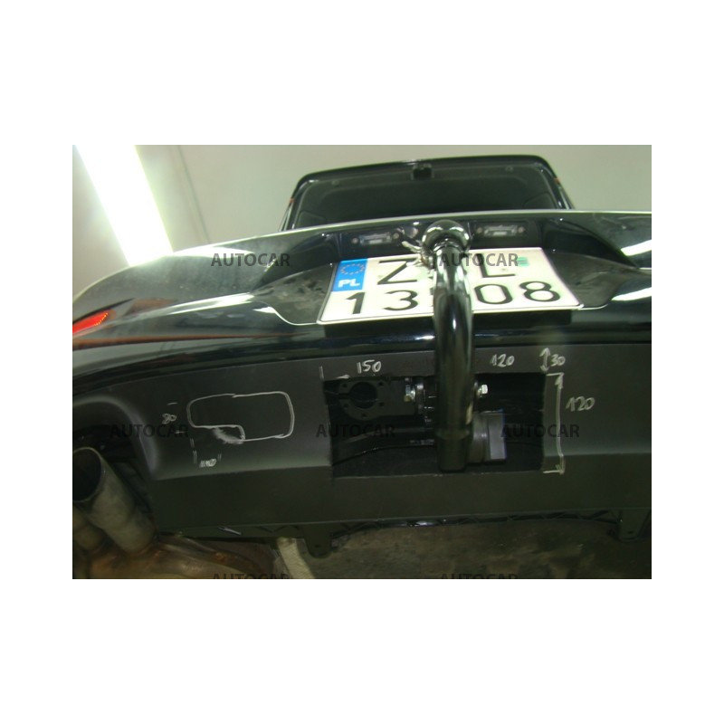 Tažné zařízení pro Volkswagen PASSAT - CC - vertikálne odnimatelný systém