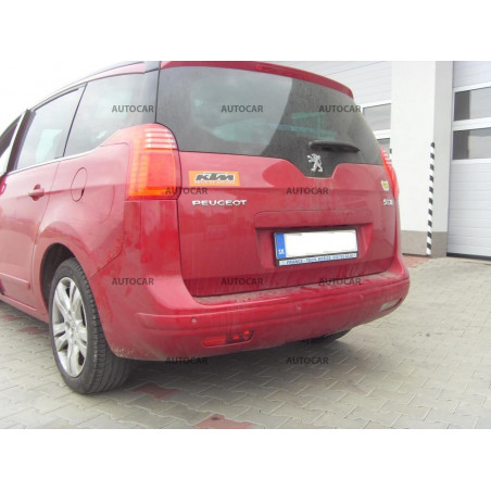 Ťažné zariadenie pre 5008 - 5 dv - automatický vertikálny systém - od 2009 do Ťažné zariadenie pre 5008 - 5 dv - automatický vertikálny systém - od 2009 do