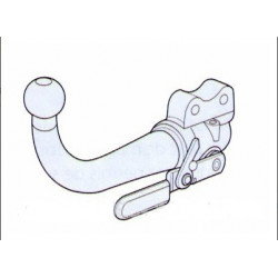 Ťažné zariadenie pre Infinity FX 35/45 - automatický systém - od 2004-2008