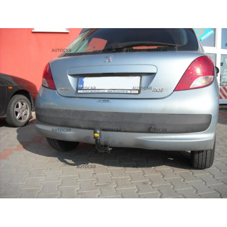 Ťažné zariadenie pre 207 -3/5 dver - skrutkový systém - od 2006 Ťažné zariadenie pre 207 -3/5 dver - skrutkový systém - od 2006