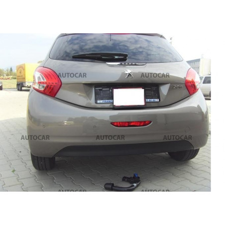 Ťažné zariadenie pre 208 - 3/5 dv - automatický vertikálny systém - od 2012/- Ťažné zariadenie pre 208 - 3/5 dv - automatický vertikálny systém - od 2012/-