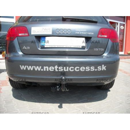 Ťažné zariadenie pre A 3 - Sportback, 5 dv, Quattro - automatický systém - od 2004/11 do 2008/06