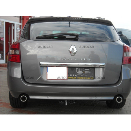 Ťažné zariadenie pre LAGUNA - combi - automatický systém - od 2007 do Ťažné zariadenie pre LAGUNA - combi - automatický systém - od 2007 do