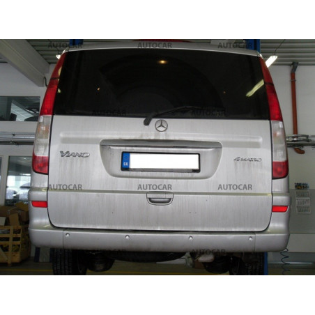 Ťažné zariadenie pre Mercedes VIANO / VITO - - - automatický systém - od 2009 do Ťažné zariadenie pre Mercedes VIANO / VITO - - - automatický systém - od 2009 do