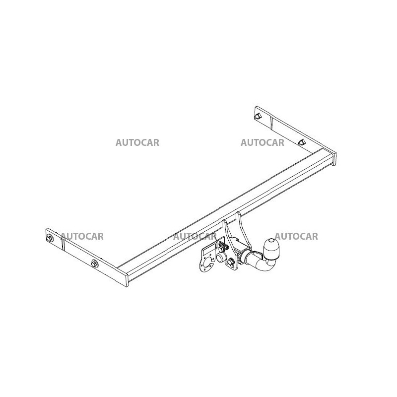 Ťažné zariadenie pre OCTAVIA III - 5 -dv.,- automatický systém - od 2013 