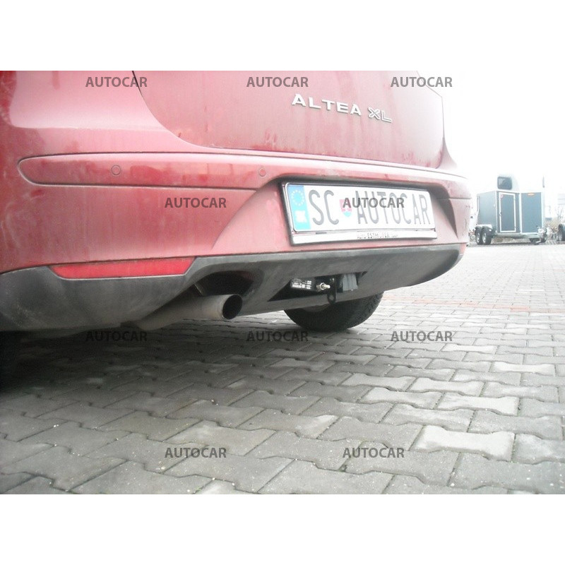 Ťažné zariadenie pre ALTEA - aj XXL, (5 P 1) - automatický vertikálny systém - od 2004 do 