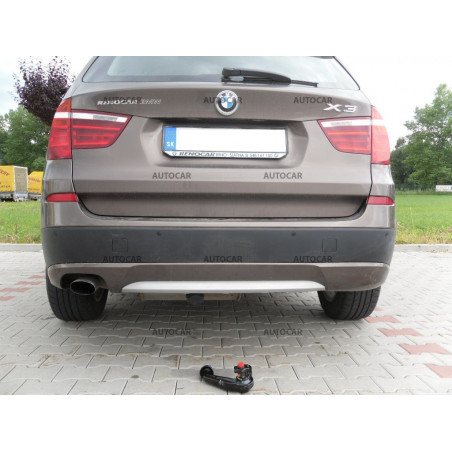 Tažné zařízení pro BMW X3 - odnímatelný vertikální bajonetový systém Tažné zařízení pro BMW X3 - odnímatelný vertikální bajonetový systém