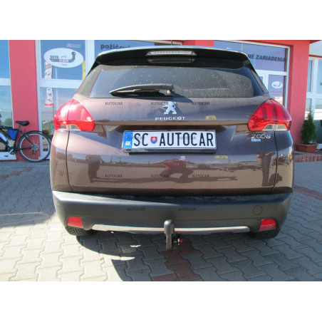 Tažné zařízení pro Peugeot 2008 - odnímatelný vertikální bajonetový systém Tažné zařízení pro Peugeot 2008 - odnímatelný vertikální bajonetový systém