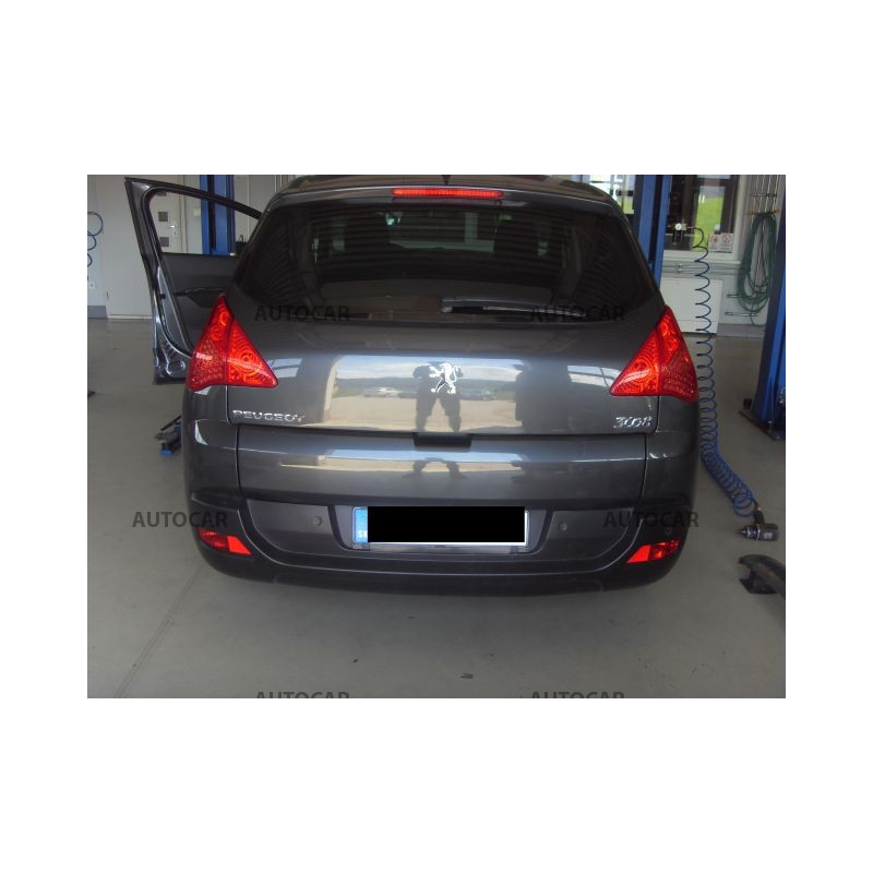 Ťažné zariadenie pre 3008 - automatický vertikálny systém - od 2009 do 