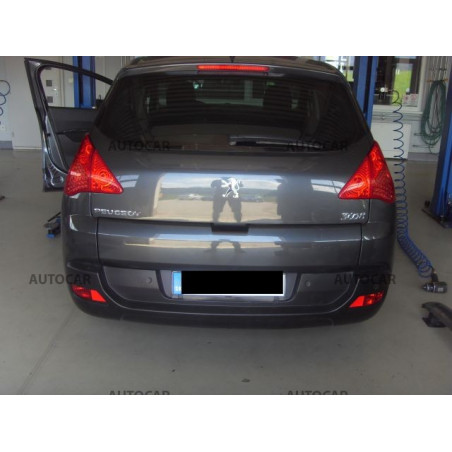 Ťažné zariadenie pre 3008 - automatický vertikálny systém - od 2009 do Ťažné zariadenie pre 3008 - automatický vertikálny systém - od 2009 do